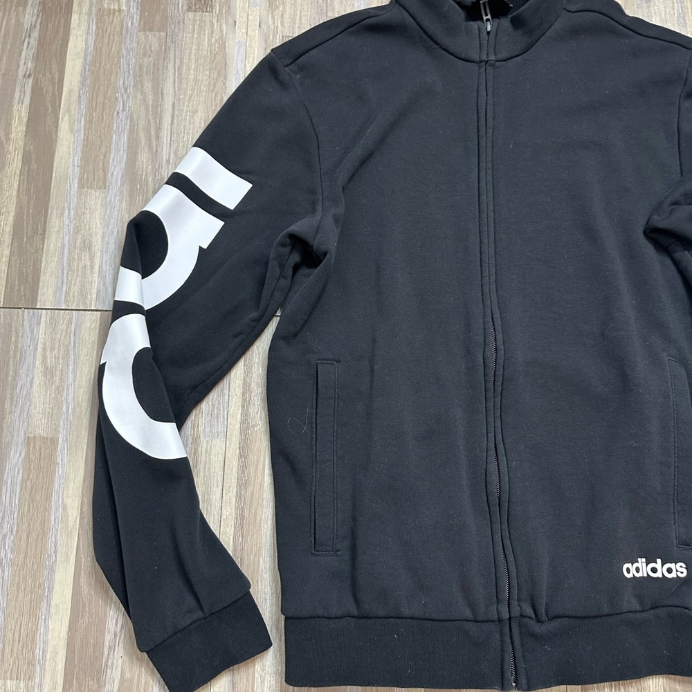 Adidas Full Zip Jacket, Size Adult Small - Picture 3 of 11